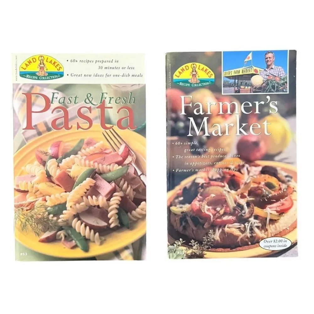 Land O Lakes Vintage Recipe Collection Cookbooks Set of 5